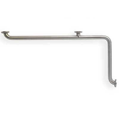 Mustee and Sons Grab Bar, 42''x20'' L, 1.5'', Smooth, Stainless Steel - Satin Smooth