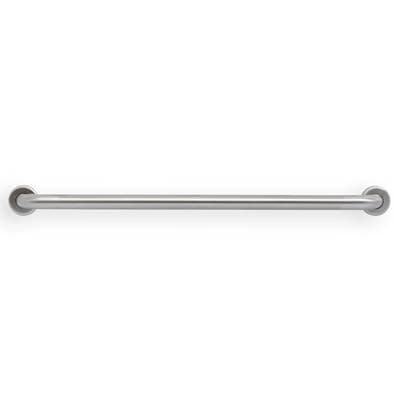 Mustee and Sons Grab Bar, 36'' L, 1.5'', Smooth, Stainless Steel - Satin Smooth by Mustee And Sons