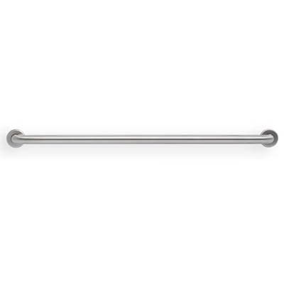 Mustee and Sons Grab Bar, 42'' L, 1.5'', Smooth, Stainless Steel - Satin Smooth by Mustee And Sons