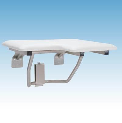 Mustee and Sons Padded Shower Seat, 26'', Left Hand by Mustee And Sons