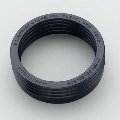 Mustee and Sons Drain Seal, 3'', for PVC, ABS, Iron DWV, Mop Basin by Mustee And Sons