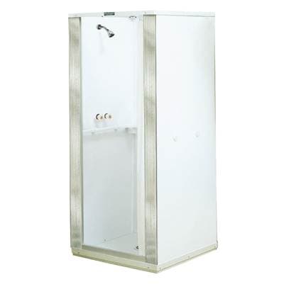Mustee and Sons Durastall Shower Stall, 32''x32'', Standard Base by Mustee And Sons