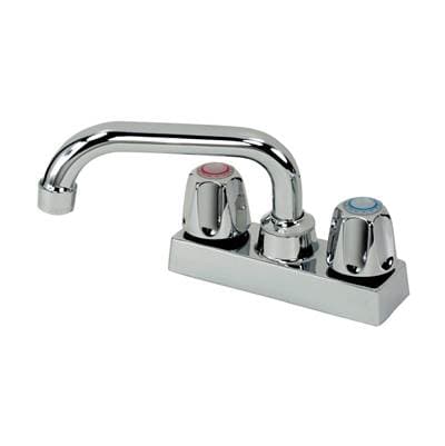 Mustee and Sons Faucet, Brass, Center 4'' - Chrome by Mustee And Sons