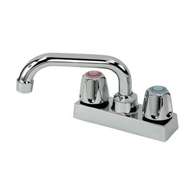 Mustee and Sons Faucet, Brass, Center 4'' - Chrome