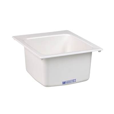 Mustee and Sons Utility Sink, 17''x20'' - White