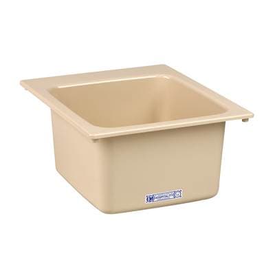 Mustee and Sons Utility Sink, 17''x20'' - Bone