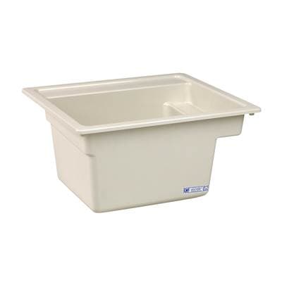 Mustee and Sons Vector Multi Task Sink, 22''x25'' - Biscuit