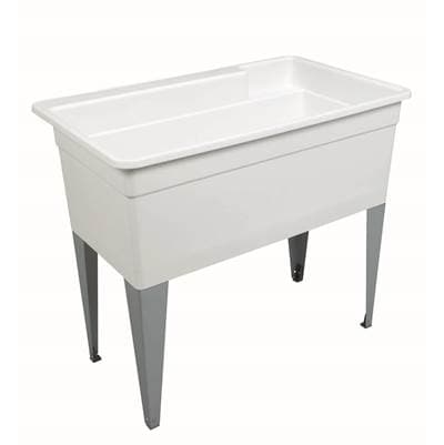 Mustee and Sons Bigtub Utilatub Laundry Tub Only, Floor Mount by Mustee And Sons