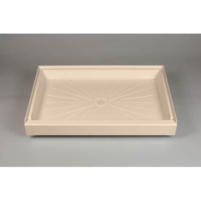 Mustee and Sons Durabase Shower Floor, 32''x48'' - Bone