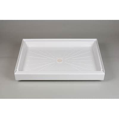 Mustee and Sons Durabase Shower Floor, 32''x48'', White