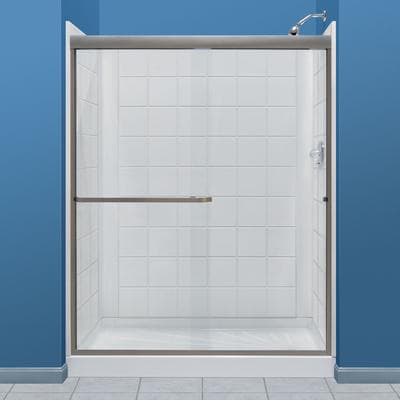 Mustee and Sons Durawall Tile Shower Wall, White, 3 Carton, 760T.1, 760T.2 or 760T.6 - Deep Gloss by Mustee And Sons