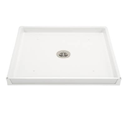 Mustee and Sons Durapan Washer Pan, 30''X32'', 2'' Center Drain - Semi Gloss by Mustee And Sons