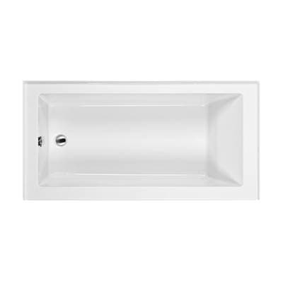 MTI Basics 60X30 Biscuit Right Hand Drain Above Floor Rough in Integral Skirted Soaker W/... by MTI Basics