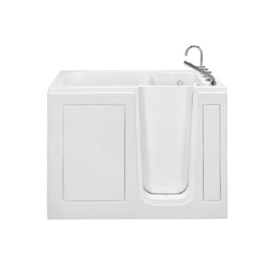 MTI Basics Walk-in Acrylic CXL Alcove Soaker - White (51.5 X 30.25)