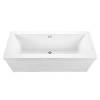 MTI Baths Andrea 10 Acrylic CXL Freestanding AIR BATH Elite - Biscuit (71.625x36)
