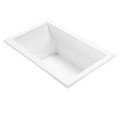 MTI Baths Andrea 11 Acrylic CXL Undermount Stream - Biscuit (60x36) by MTI Baths