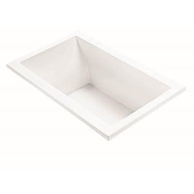 MTI Baths Andrea 11 Dolomatte Undermount AIR BATH Elite - White (60x36) - Matte White by MTI Baths