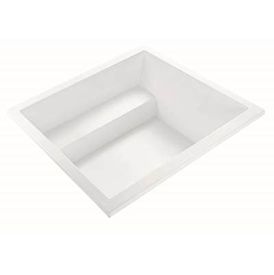 MTI Baths Kalia 3 Dolomatte Undermount AIR BATH Elite/ultra Whirlpool - White (59.75x59.75) -...