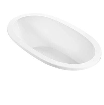 MTI Baths Adena 2 Acrylic CXL Undermount Whirlpool - Biscuit (63x35) by MTI Baths
