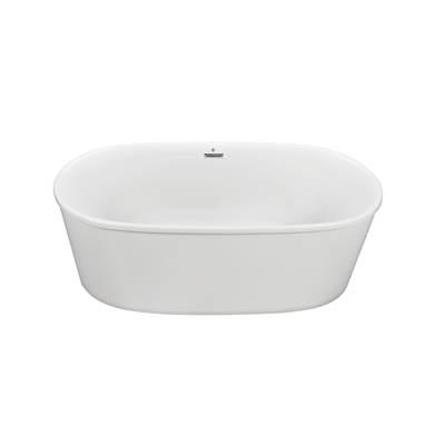 ADEL 3 DOLOMATTE FREESTANDING AIR BATH - WHITE (66X31) by MTI Baths