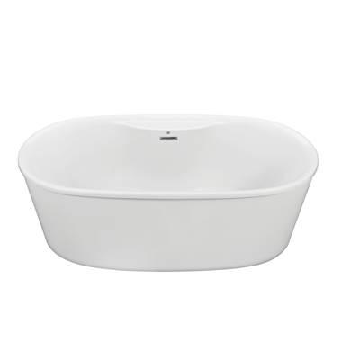 ADEL 4 W/DECK DOLOMATTE FREESTANDINGAIR BATH ELITE - WHITE (66X31) by MTI Baths