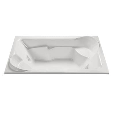 MTI Baths Siesta Acrylic CXL DROP IN AIR BATH Elite/whirlpool - Biscuit (79.5x48) by MTI Baths