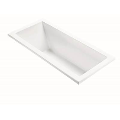 ANDREA 1 DOLOMATTE DROP IN SOAKER - WHITE (71.625X31.625) by MTI Baths