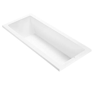 MTI Baths Andrea 2 Acrylic CXL Undermount Soaker - Biscuit (71.625x31.75)