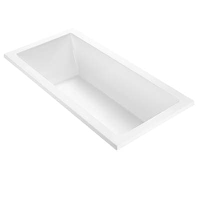 MTI Baths Andrea 3 Acrylic CXL Undermount Soaker - Biscuit (72x35.75)