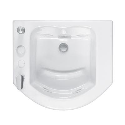 MTI Baths FOOT SPA 2 Acryclic CXL DROP IN Whirlpool - White (26.5x24) by MTI Baths