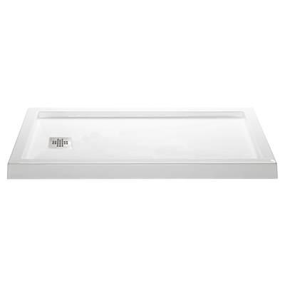 4832 ACRYLIC CXL LH DRAIN MULTI THRESHOLD - WHITE by MTI Baths
