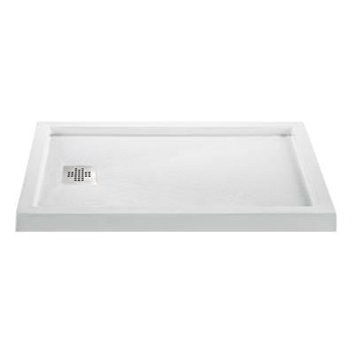 4836 ACRYLIC CXL LH DRAIN MULTI THRESHOLD - WHITE by MTI Baths