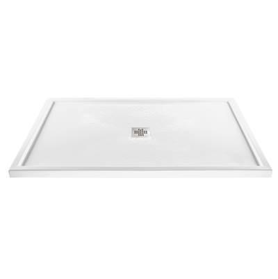 5434 ACRYLIC CXL CENTER DRAIN MULTI THRESHOLD - BISCUIT by MTI Baths