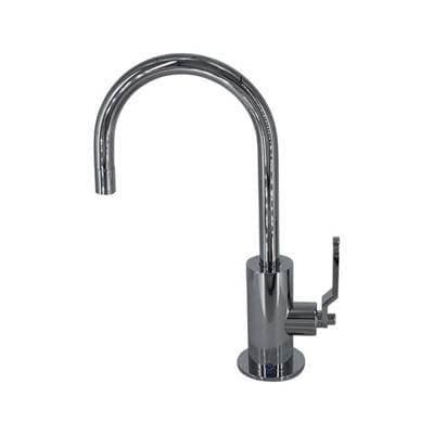 Mountain Plumbing Point-of-use Drinking Faucet with Contemporary Round Body and Industrial Lever...