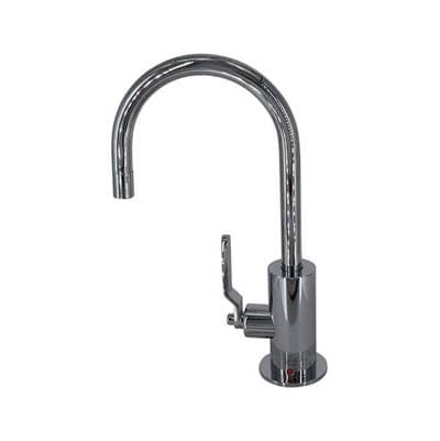 Mountain Plumbing Hot Water Faucet with Contemporary Round Body & Industrial Lever Handle -...