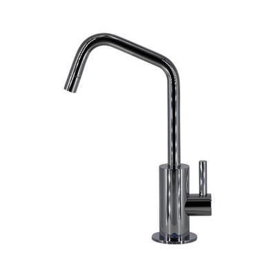 Cold Faucet with Angled Spout, Duet & KNURLED