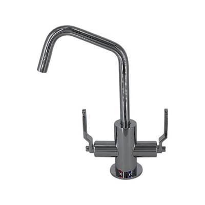 Mountain Plumbing Hot & Cold Water Faucet with Contemporary Round Body & Industrial Lever Handles...