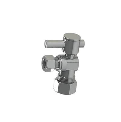 Mountain Plumbing Mini Lever Handle with 1/4 Turn Ball Valve - Lead Free - Angle (1/2''...