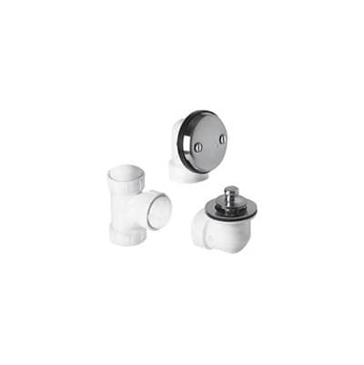 Mountain Plumbing PVC Plumber's Half Kit with Economy Lift & Turn Trim (two Hole Face Plate) -... by Mountain Plumbing