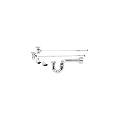 Mountain Plumbing Lavatory Supply Kit - Brass Oval Handle with 1/4 Turn Ball Valve (mt403-nl) -...
