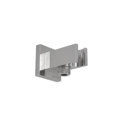 Mountain Plumbing Square Waterway Elbow With Hand Shower Holder - PVD Polished Gold