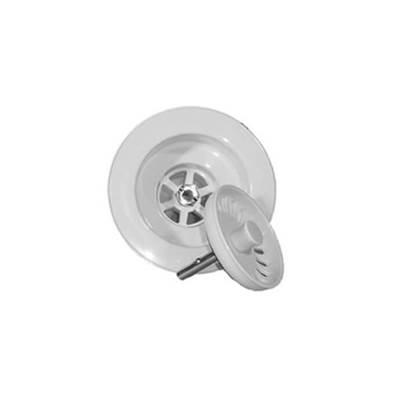 Mountain Plumbing Plastic Molded 3-1/2'' Basket Strainer - Matte Black