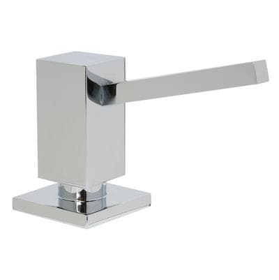 Mountain Plumbing Soap/lotion Dispenser 1/4 Contemporary Square - Brushed Nickel