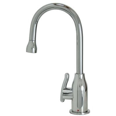 Mountain Plumbing Hot Water Faucet with Modern Curved Body & Handle - Polished Chrome