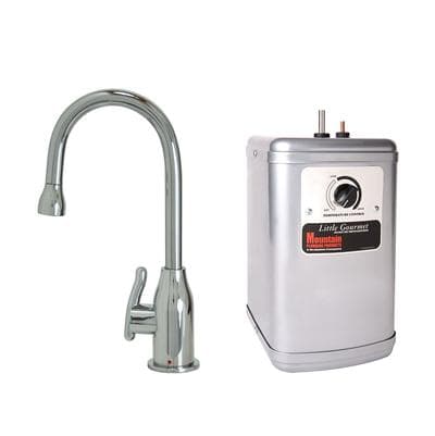 Mountain Plumbing Hot Water Faucet with Modern Curved Body & Handle & Little Gourmet Premium Hot...