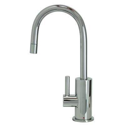 Mountain Plumbing Hot Water Faucet with Contemporary Round Body & Handle - Polished Chrome