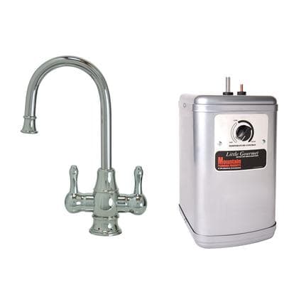 Mountain Plumbing Hot & Cold Water Faucet with Traditional Curved Body & Curved Handles & Little... by Mountain Plumbing