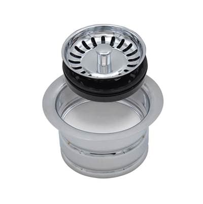 Mountain Plumbing Classic 1/4 Complete Stopper & Strainer Unit Waste Disposer Trim 1/4 Extended...