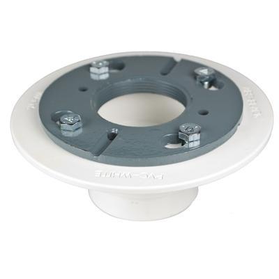 4'' Square Complete Shower Drain - ABS by Mountain Plumbing