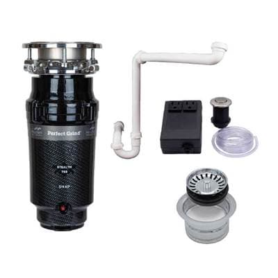 Mountain Plumbing Single Bowl Standard Kitchen Sink Package - Extended Flange - Pvd Black Nickel by Mountain Plumbing